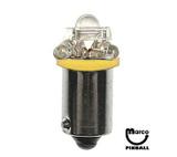 LED Lamps-LED lamp #44 base orange 4+1 high output