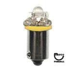 LED Lamps-LED lamp #44 base yellow 4+1 high output