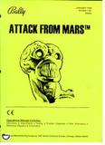 Manuals - A-ATTACK FROM MARS (Bally) Manual