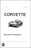 Game Handbooks-CORVETTE (Bally) Operator's Handbook