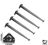 Legs-Leg - tubular Williams 4 piece set