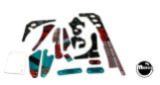 Playfield Plastics-ROBO WAR (Gottlieb) Plastic set