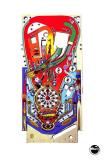 Playfields, Screened, Unpopulated-FUNHOUSE (Williams) Playfield
