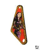 Playfield Plastics-ADDAMS FAMILY (BALLY) SLINGSHOT PLASTIC