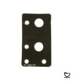 Playfield Plastics-ADDAMS FAMILY (BALLY) PLAYFIELD PLASTIC