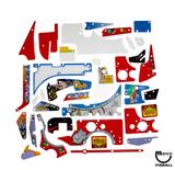 Playfield Plastics-TWILIGHT ZONE (Bally) Plastic set