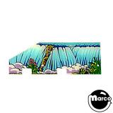 Playfield Plastics-CACTUS CANYON (Bally) Plastic
