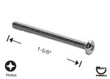 Machine Screws-Machine Screw 6-32 x 1-5/8