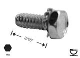Machine Screws-Machine Screw 6-32 x 3/16