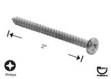 -Sheet Metal Screw #8 x 2