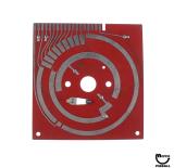 Boards - Switches & Sensor-Contact plate with wiper - Chicago Coin