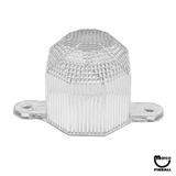 Lamp Covers / Domes / Inserts-Dome - Clear octagonal lamp