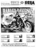 Manuals - H-HARLEY DAVIDSON (Sega) Manual 