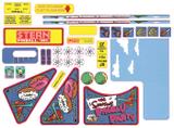 Stickers & Decals-SIMPSONS PINBALL PARTY (Stern) Decal set