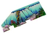 Playfield Plastics-CACTUS CANYON (Bally) plastic assy #3