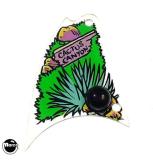 Playfield Plastics-CACTUS CANYON (Bally) plfd plastic assy