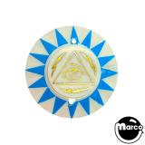 Pop Bumper Caps-MYSTIC (Bally) pop bumper cap  B/R