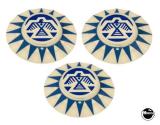 -FRONTIER (Bally) pop bumper cap set