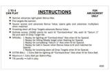 Score / Instruction Cards-SATURN 2 (Bell Games) Score cards (6)