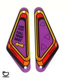 Playfield Plastics-BREAKSHOT (Capcom) Slingshot plastic set