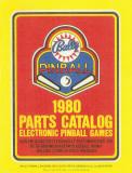 Parts Catalogs-Bally 1980 Parts Catalog