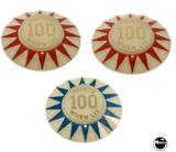 Pop Bumper Caps-SEA RAY (Bally) Pop bumper cap set