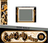 Cabinet Side Art-EIGHT BALL DELUXE (Bally) Stencil kit