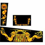 Cabinet Side Art-PINBOT (Williams) Cabinet stencils