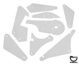 Playfield Plastics-ROCKY & BULLWINKLE (DE) Protector set