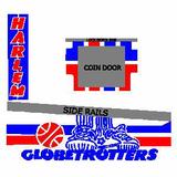 Cabinet Side Art-HARLEM GLOBETROTTERS (Bally) Cab stencil