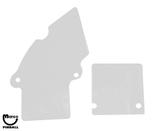 Playfield Plastics-DRACULA (Williams) Plastic guards 2pc