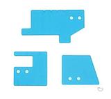 Playfield Plastics-MEDIEVAL MADNESS Castle guards 3 pc.