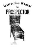 Manuals - P-PROSPECTOR (Sonic) Manual & Schematic