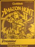 Manuals - A-AMAZON HUNT II (Gottlieb 1987) - Manual