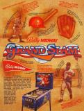 Flyers-GRAND SLAM (Bally 1983) Flyer