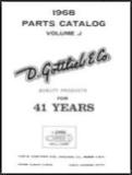 Parts Catalogs-Gottlieb® 1968 Parts Catalog Vol. J 