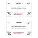 -SPEAKEASY (Bally) 4P Score Cards (5)