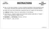 Score / Instruction Cards-POWER PLAY (Bally) Score Card Set