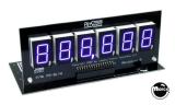 -PINSCORE Display 6 Digit Bly./Stern BLUE