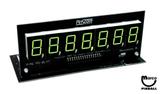 -PINSCORE Display 7 Digit Bally GREEN