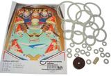 Rubber Kits - A-AIRPORT (Gottlieb) Rubber Ring Kit