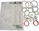 Rubber Kits - E-EIGHT BALL (Bally 1977) Rubber kit