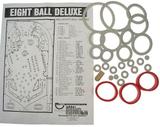 Rubber Kits - E-EIGHT BALL DELUXE (Bally) Rubber Kit