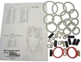Rubber Kits - E-ELVIRA (Bally) Rubber Ring Kit WHITE