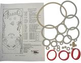 Rubber Kits - F-FLASH (Williams) Rubber Ring Kit