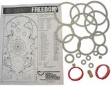 Rubber Kits - F-FREEDOM (Bally) Rubber Ring Kit