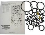 Rubber Kits - I-INDIANA JONES (Williams) Rubber BLACK