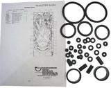 Rubber Kits - M-MONSTER BASH (Williams) Rubber kit BLACK