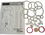 Rubber Kits - S-SUPERSONIC (Bally) Rubber Kit