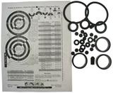 Rubber Kits - S-SPIDERMAN (Stern) Rubber kit BLACK